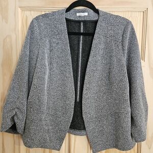 Maurices Women's Charcoal Open-Front Blazer